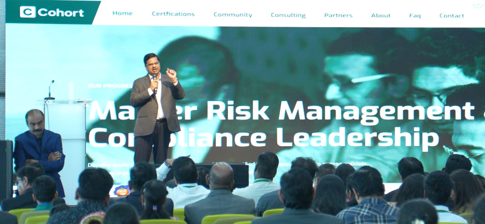 Prof. V. Balakista Reddy, Chairman, TGCHE was the Chief Guest at the Cohort Leadership Conclave 2025 at T-Hub on 19 October 2025