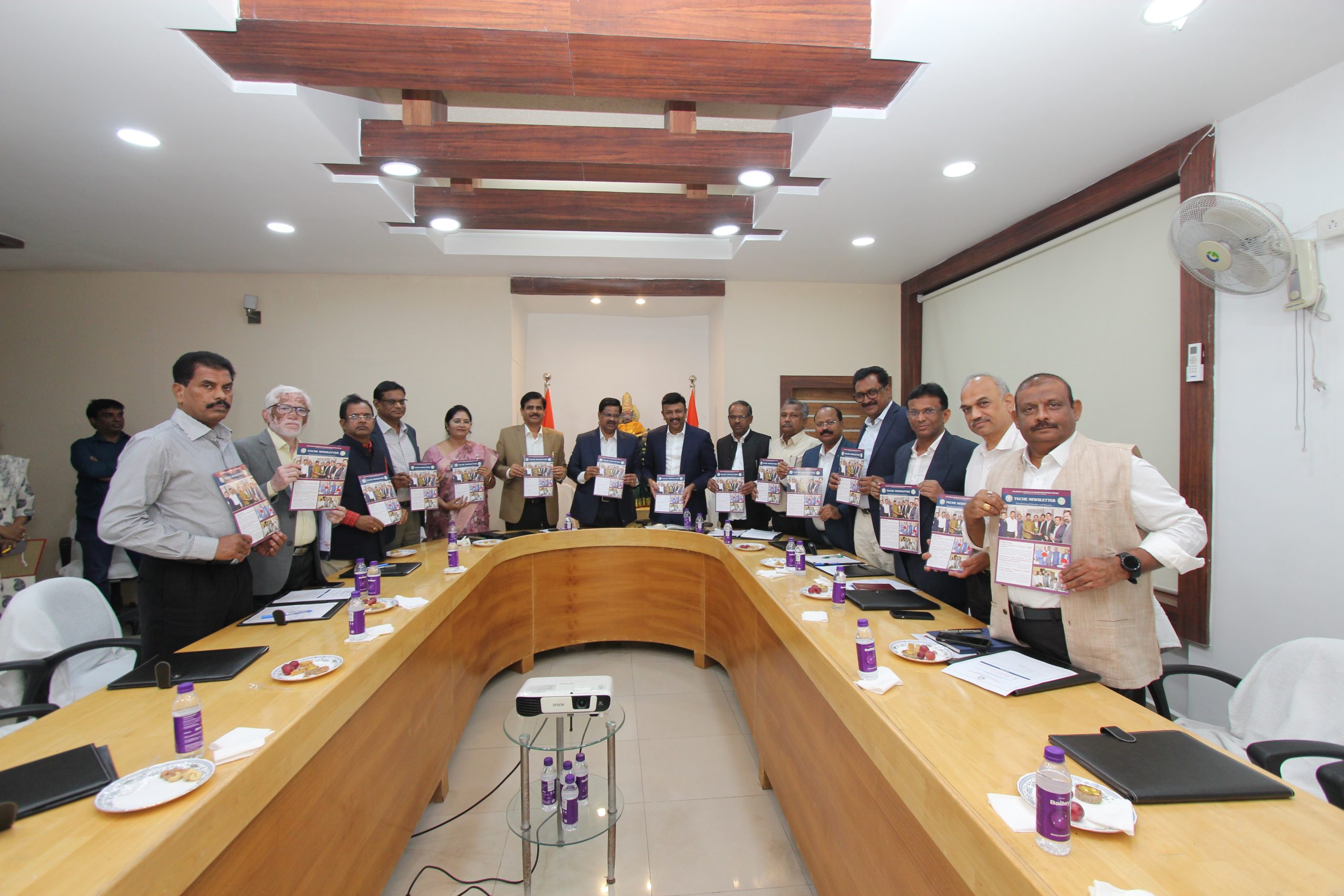 Inaugural of TGCHE NEWSLETTER with  the Principal Secretary to Government, Education, Department Govt of Telangana
