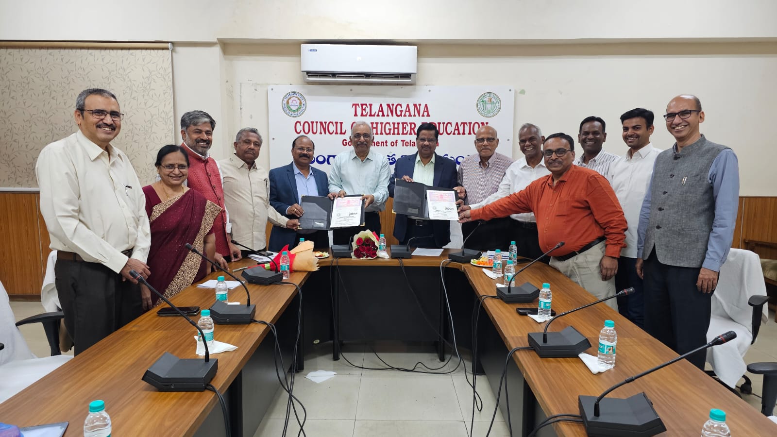 TGCHE and the Bulk Drug Manufacturers Association of India (BDMAI) enter into a Strategic Partnership (MoU on 8th February 2025), to bridge the skill gap between Academia and the Pharmaceutical industry