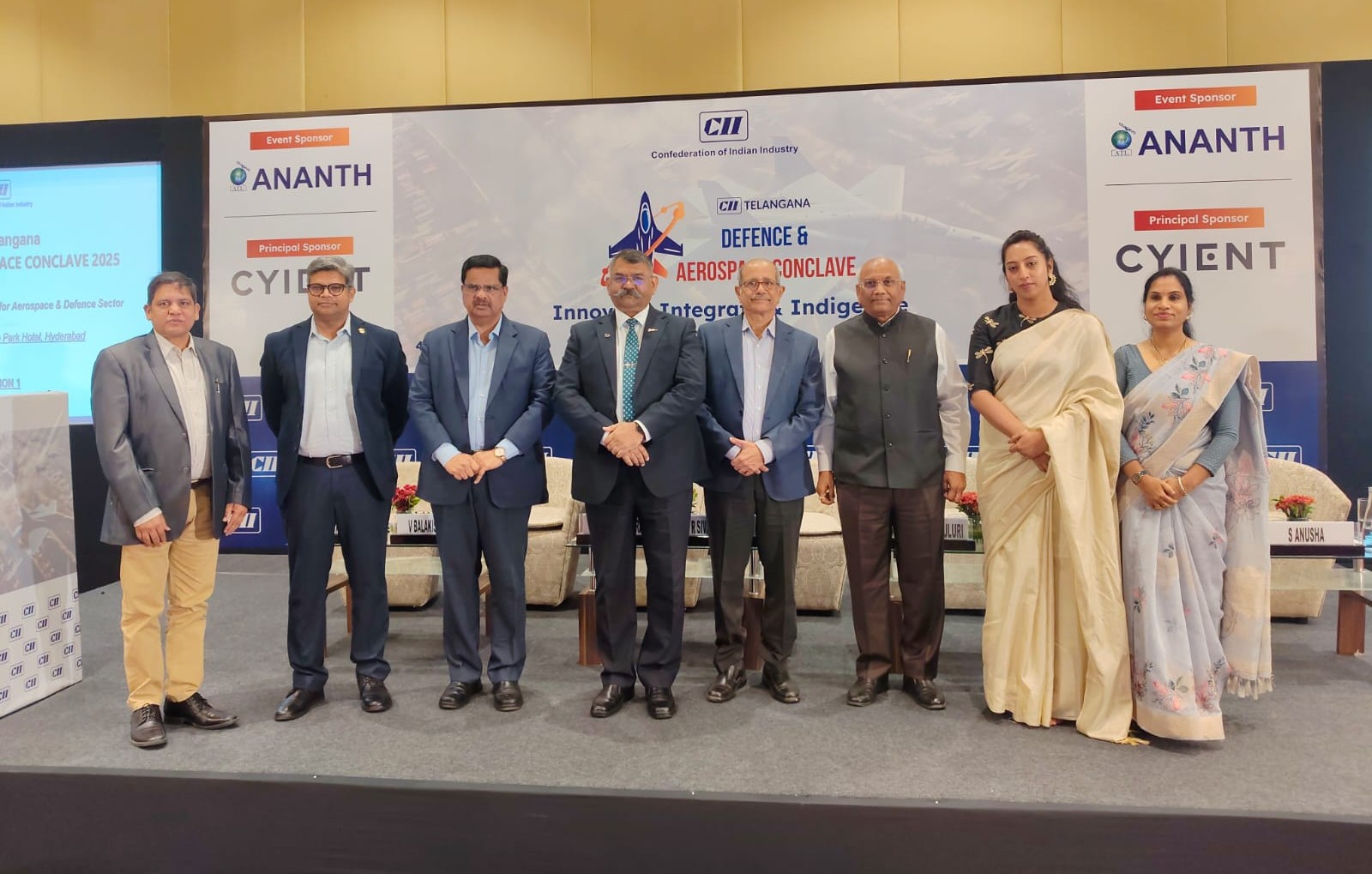 Prof. V. Balakista Reddy, Chairman, TGCHE, delivered a Special Address at the Defence & Aerospace Conclave 2025 organised by the Confederation of Indian Industry (CII), Telangana, on 4 December 2025.